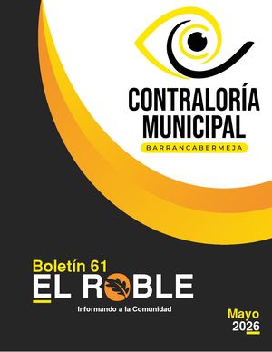El Roble Edición 61 de 2026