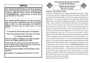 Bulletin Paroissial 10 2026