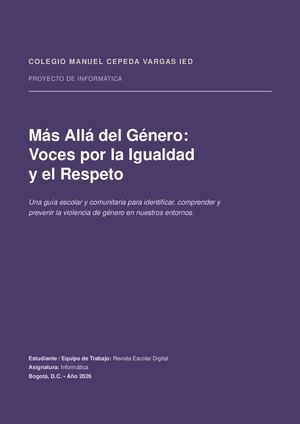Revista Violencia Genero