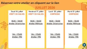 Ateliers Cap seconde