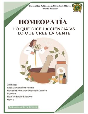 Homeopatia: Lo que dice la ciencia VS lo que cree la gente