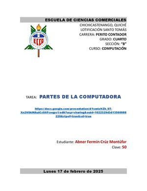 Escuela De Ciencias Comerciale