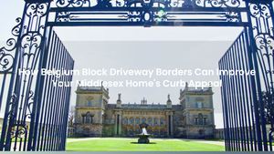 How Belgium Block Driveway Borders Can Improve Your Middlesex Home's Curb Appeal