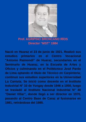 GALERIA DE DIRECTORES MST