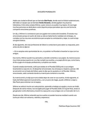 Un Sueño Mundialista