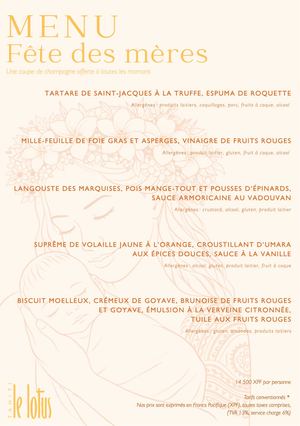 Fdm Menu Lotus 2026