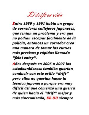 El Drift Es Vida