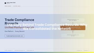 The Story Behind Trade Compliance Records: Why We Consolidated the Network