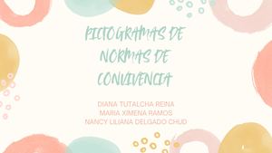 Pictgramas De Normas De Convivencia (2)
