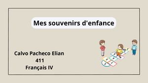 Mes Souvenirs D'enfance