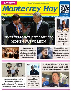 Monterrey Hoy 22 De Mayo 2026