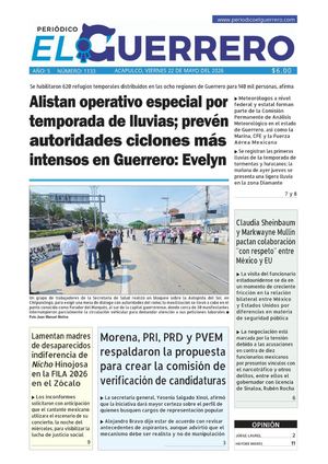 viernes 22 de mayo del 2026