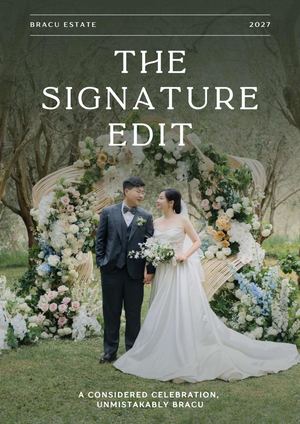 2027 The Signature Wedding Edit