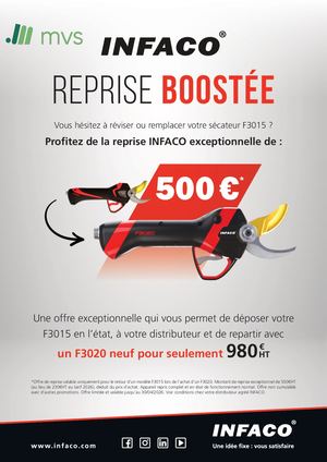 Affiche Reprise F3015 Infaco