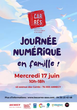 Affiche Journée Numérique En Famille
