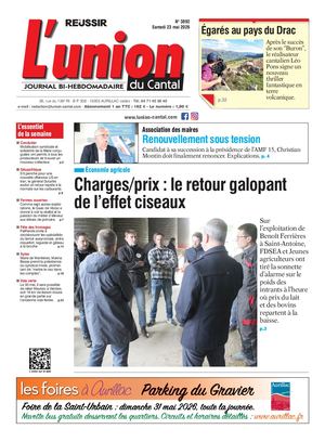 L'union Du Cantal N° 3892