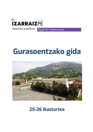 Gurasoentzako gida