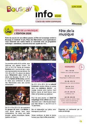 Boussay Info N°246 Juin 2026