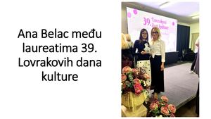 39. Lovrakovi dani kulture