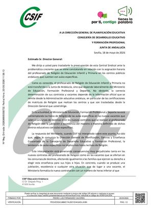 Escrito Csif Aulas Especificas