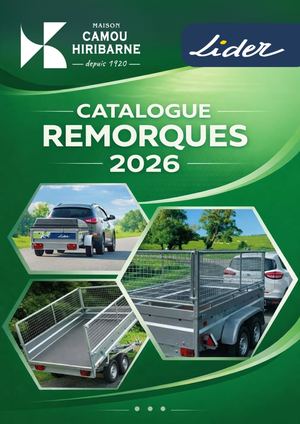 Catalogue Remorque 2026