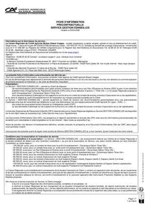 Gestion Conseillee Fiche Info Précontractuelle