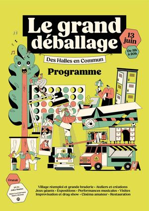 Programme Grand Déballage - Halles en Commun