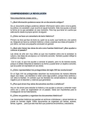 Comprendiendo La Revolución
