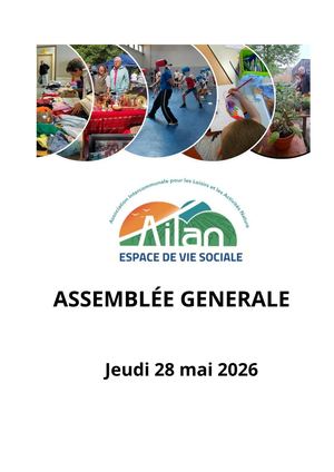Livret Assemblée générale d'AILAN 2026