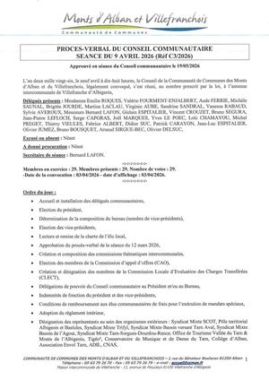 Pv Conseil 09 04 2026