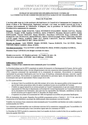 Delib 19052026 56 Creation Com Interco Accessibilite
