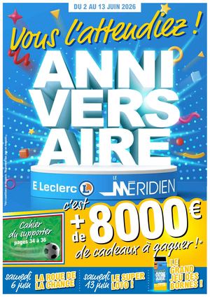 anniversaire E.Leclerc