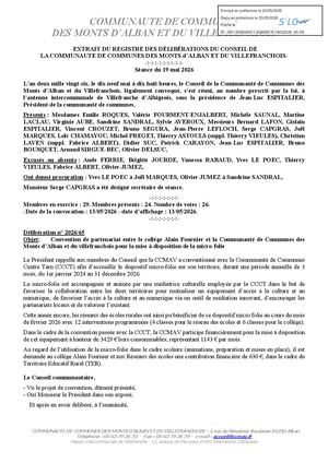 Delib 19052026 65 Projet Convention Alain Fournier