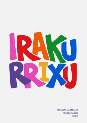 Irakurrixu 2025-2026 2