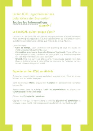 Lien ICAL