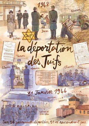 CDJ Fresque -  Deportation A4