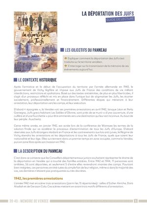 CDJ Fresque - Deportation - GUIDE LECTURE