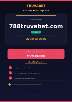 788truvabet.com - Truvabet Yeni Giriş Adresi (22.05.2026)