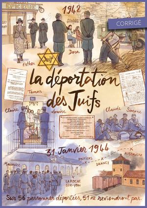 CDJ Fresque - Deportation - LIVRET CORRIGE