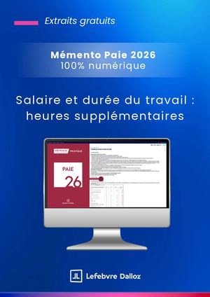 Memento Paie 2026 Extraits
