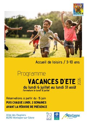 Eté Enfance 2026