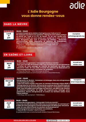 Programme Bourgogne Juin 2026