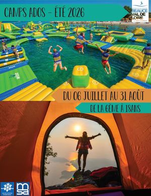 Camps Ados été 2026 - Oucques & Mer