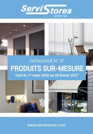 Catalogue 2026 Servistores Produits Sur Mesure
