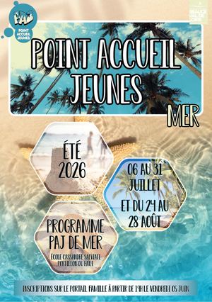 PAJ Mer Été Programme Complet