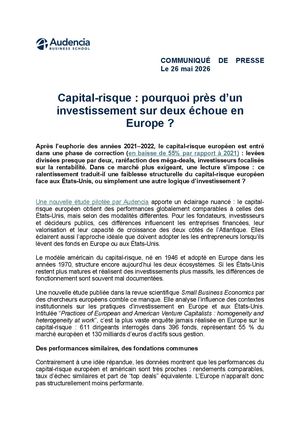 CP Etude Capital Risque Europe