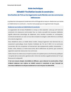 Doc De Travail Tva Logement Vf
