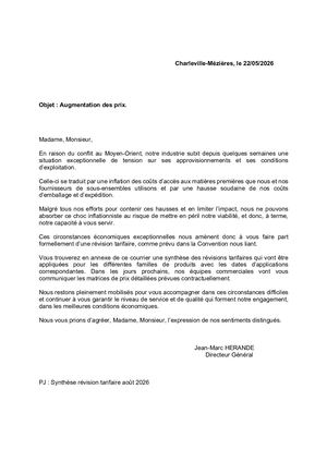 Courrier JX