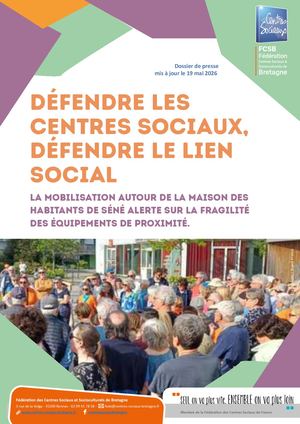 Maj 19 Mai Dossier De Presse Défendre Les Centres Sociaux, Défendre Le Lien Social