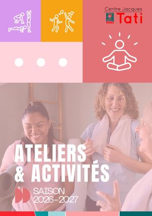 ATELIERS 2026-2027